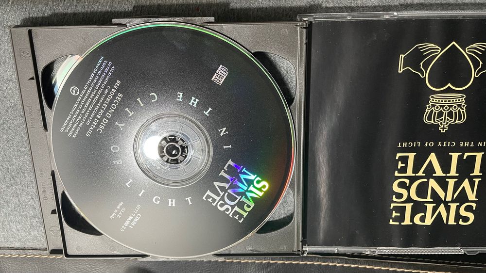 Simple Minds ‎– Live In The City Of Light - 2 cd