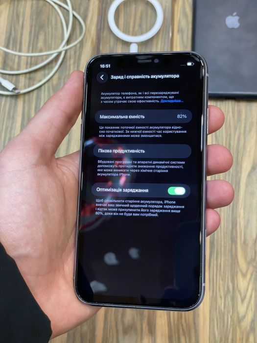 ‼️ iPhone 11 128GB фіолетовий, гарний стан, 2 чохли + кабель