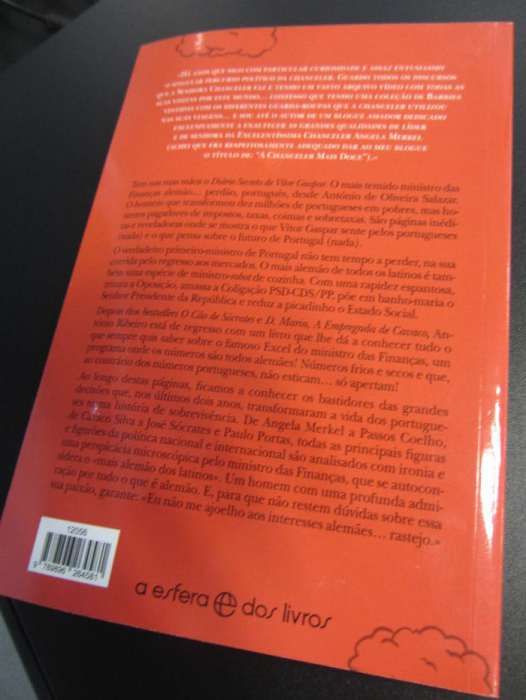 "O Diário Secreto de Vítor Gaspar" de António Ribeiro (2013)
