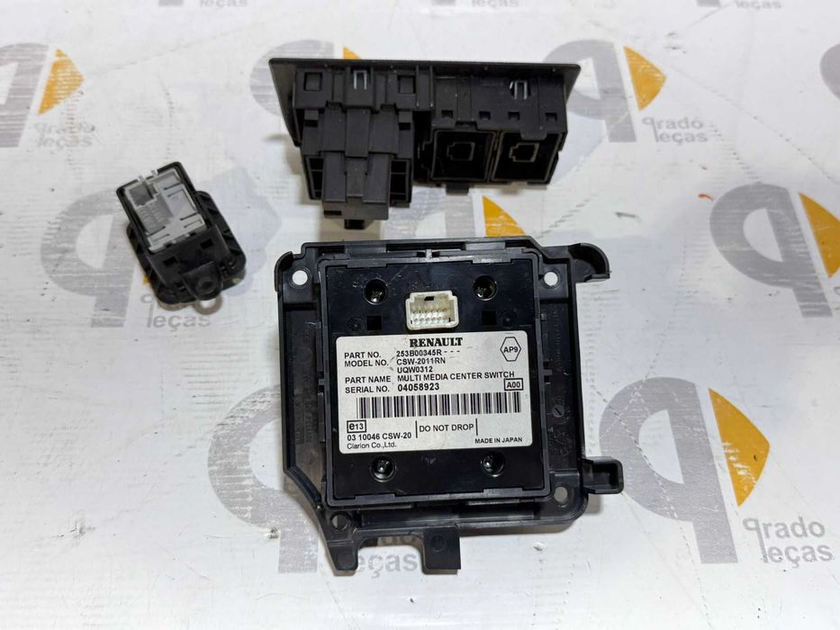 Comando cotrolador regulador GPS luzes e cruise control Renault Megane