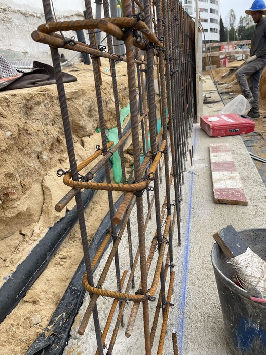 Cofragem, concreto Armado
