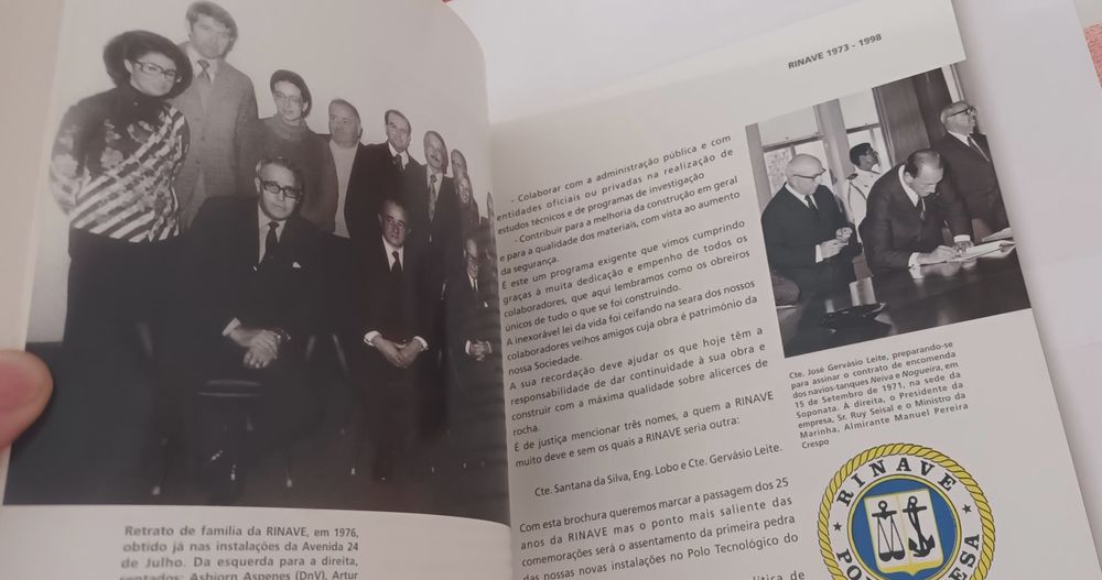 25 anos Rinave-livro
