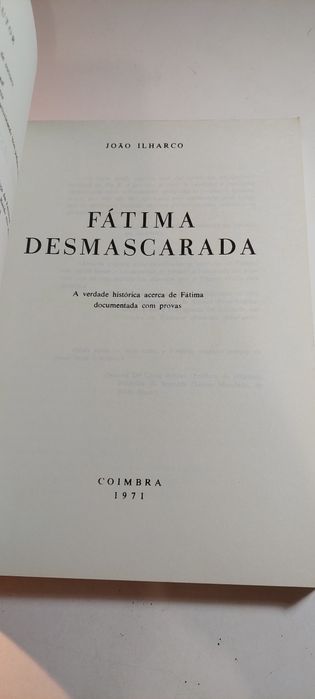 Fátima Desmascarada - João Ilharco (1971)