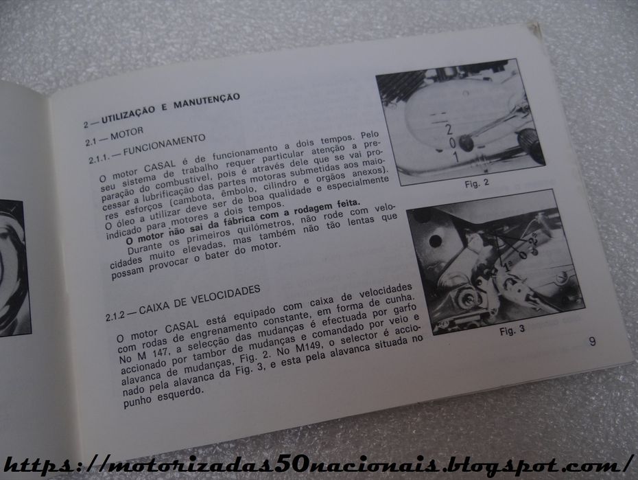 Manual de Instruções e Cuidados p/ Motores Casal de 2 Velocidades
