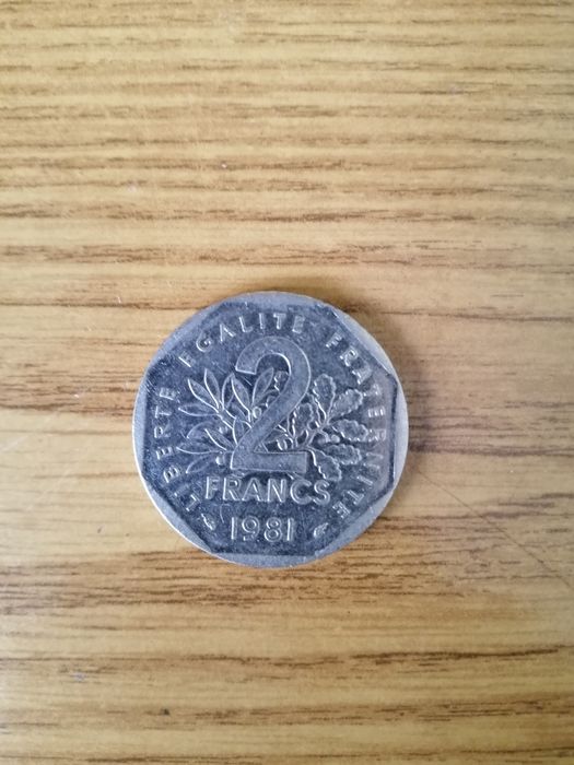 2 франка 1981 года