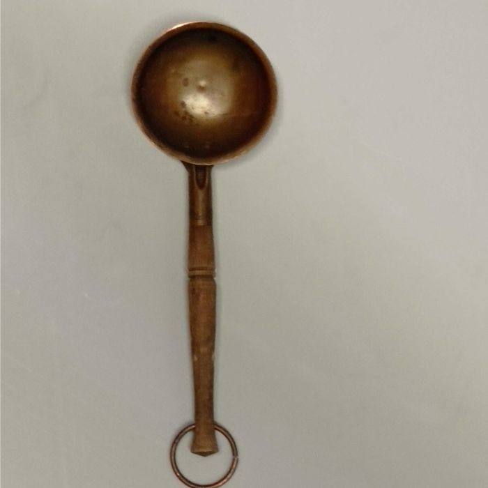 Miedziana chochla, czerpak