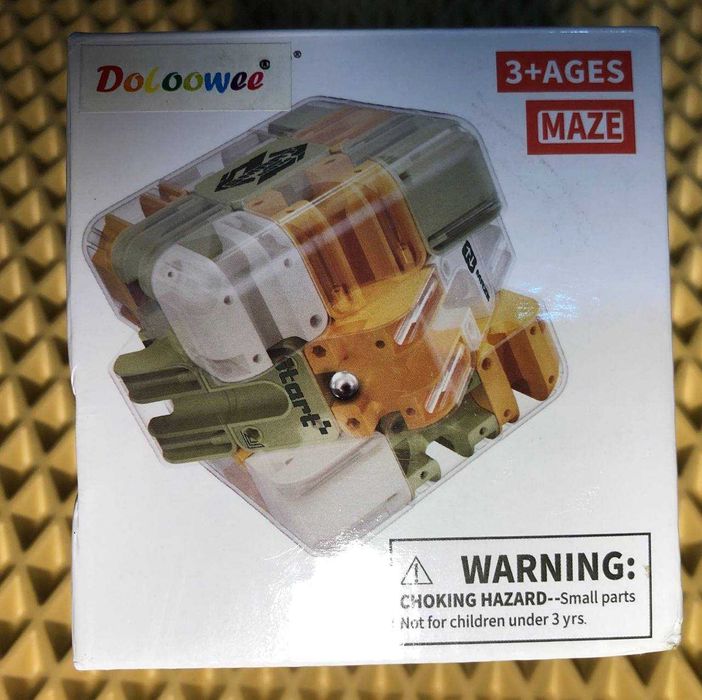 Розвиваюча 3D головоломка лабіринт Кубик Рубіка