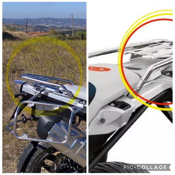 Rack bagagem Rallye GS/A 1200/1250