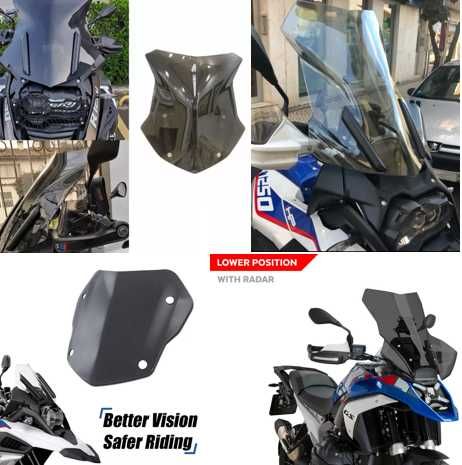 Vidros para modelos BMW r1200gs/a r1250gs/a r1300gs