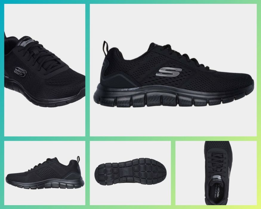 Кросівки оригінальні СКЕЧЕРС (Skechers Track-Leshur) 232758/BBK