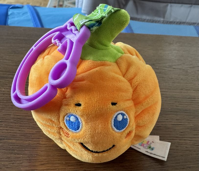 Balibazoo, Pluszaki Luzaki, dynia, zabawka niemowlęca, zawieszka