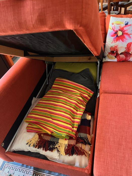 Sofa ikea laranja