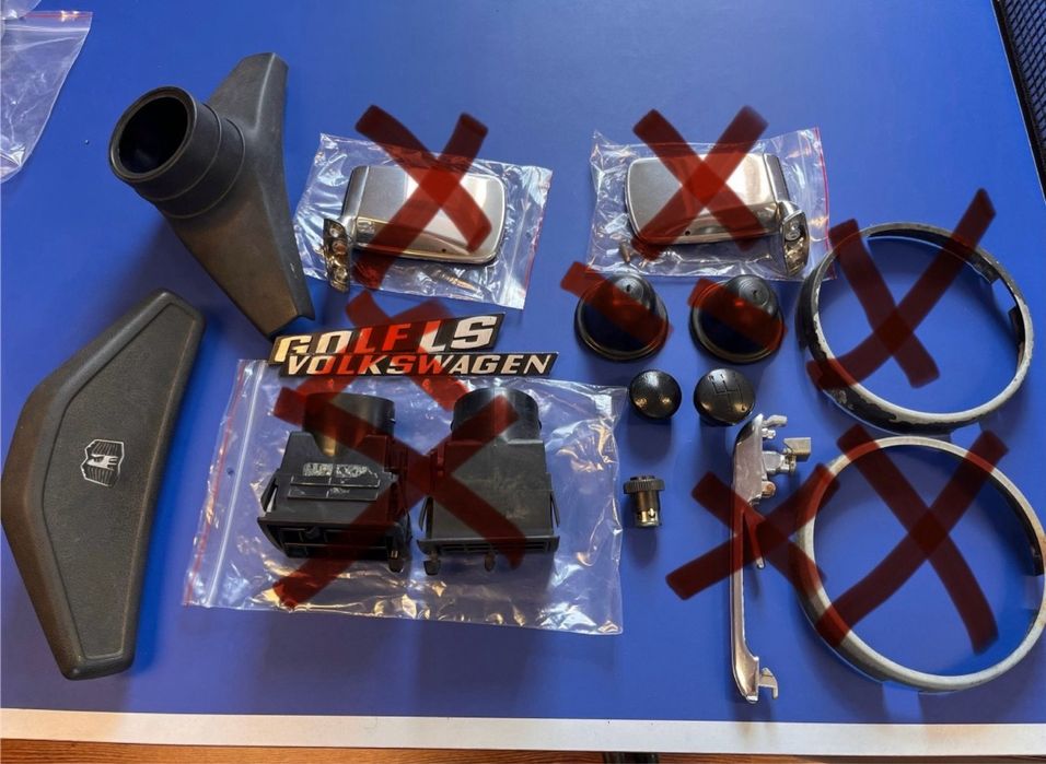 Części VW Golf mk1 Jetta Scirocco Nowe NOS