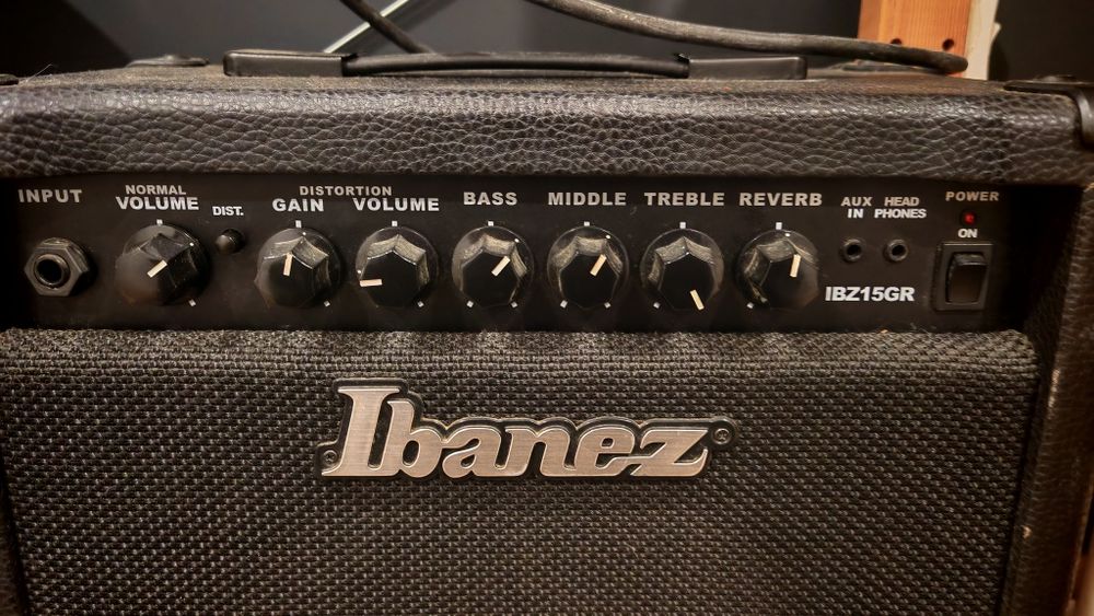 Amplificador guitarra elétrica