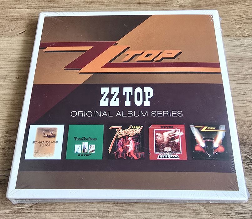 ZZ TOP box z 5 płytami