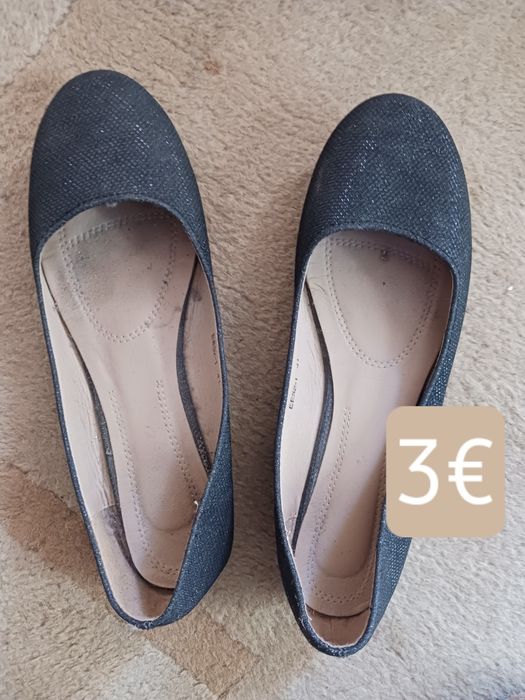 Sabrinas pretas com brilho