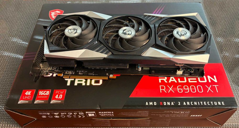 Відеокарта MSI Radeon RX 6900 XT Gaming X Trio 16GB