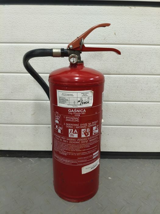 Gaśnica proszkowa 6 kg