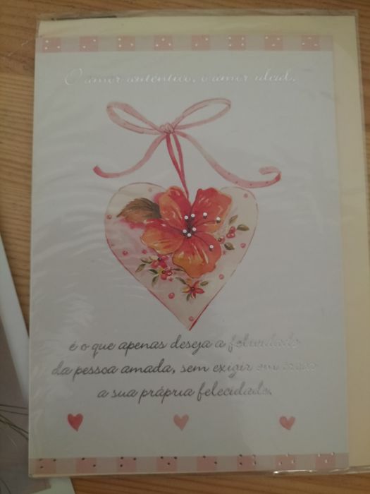 3 postais felicitações, etc. Novos