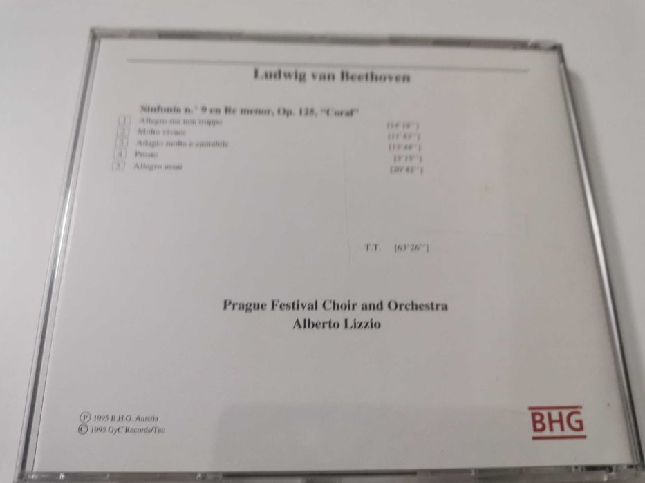 Beethoven e Concerto Barroco - 2 cds colecção Orbis Fabri