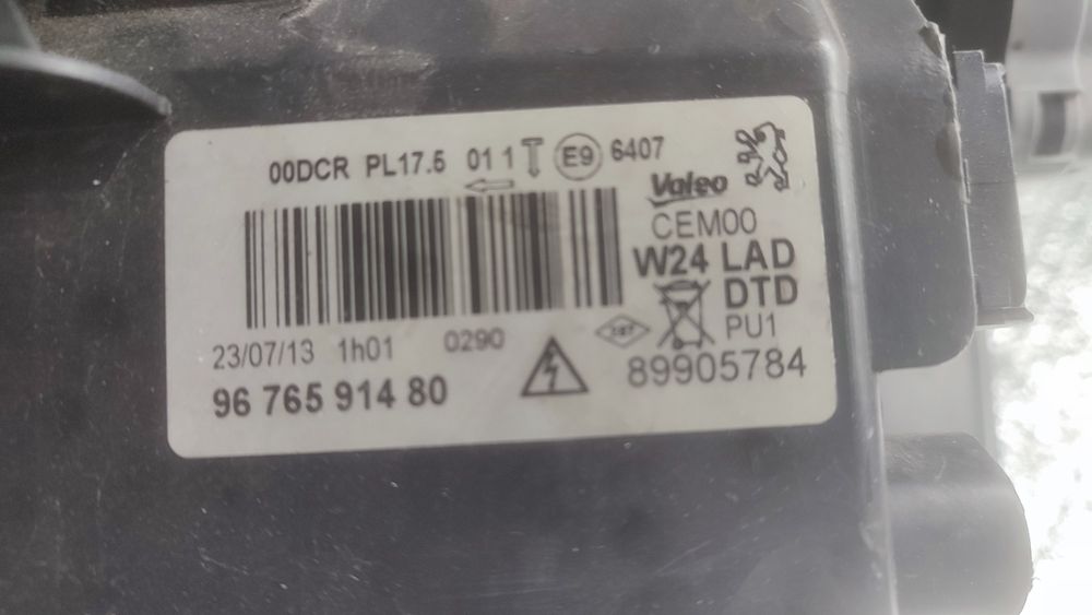Farol peugeot 508