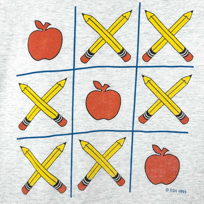 T-Shirt Vintage Single-Stitch Fruit of the Loom Cinza L