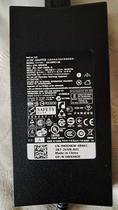 Stacja dokująca DELL E-PORT PR02X + zasilacz 130W