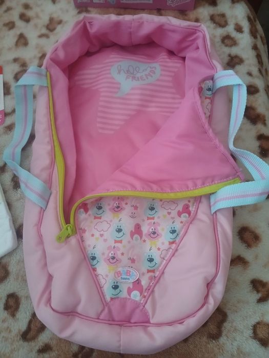 Zapf creation. Baby born. Бебі борн. Переноска для ляльки зріст 43 см.