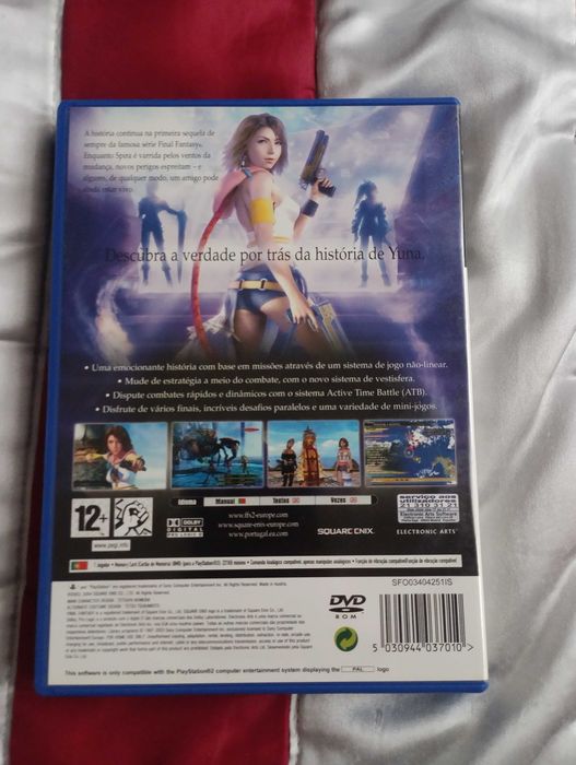 Final Fantasy X2 + Cartão de Memória Oficial Sony PS2