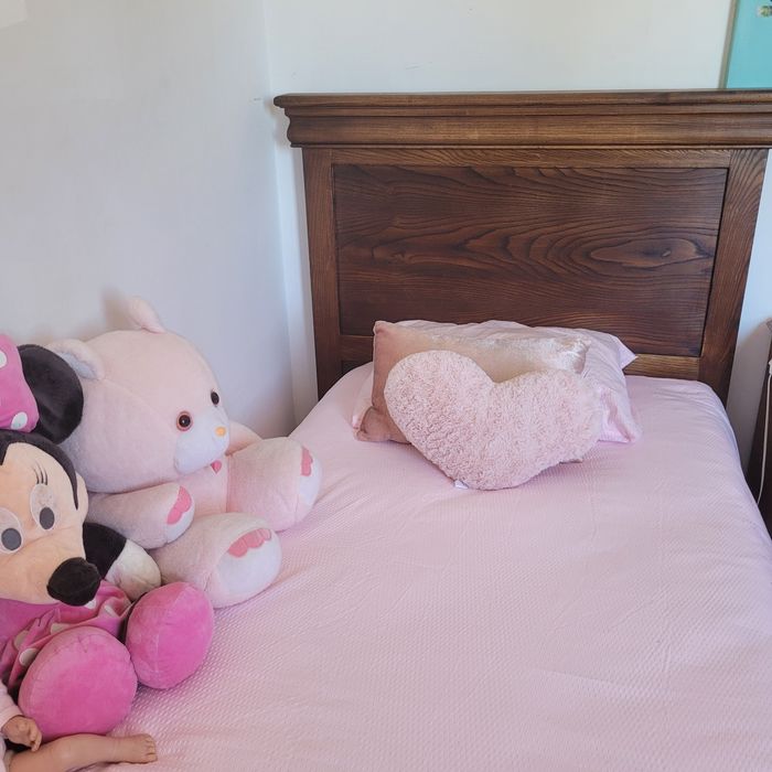 2x Cama de Castanho + 2x Colchão de Espuma