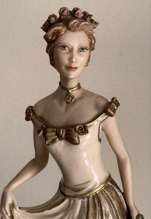 Estatueta Vintage Marfinite 45 cm Altura
