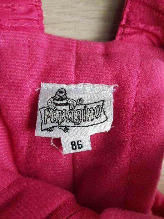 Spodnie na śnieg rozm. 86