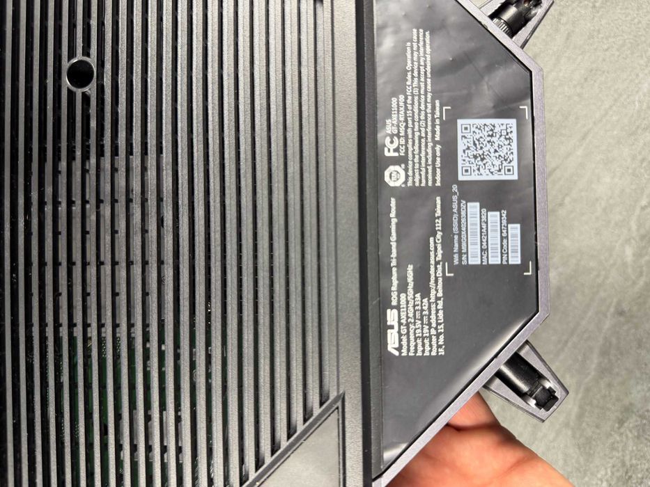 Роутер ASUS ROG Rapture AXE 11000 2.4ГГц 5ГГц 6ГГц WIFI 6