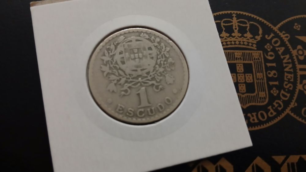 Moedas de 1 Escudo de 1939, 1940 e 1944