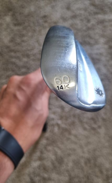 Wedge Titleist 60° bounce 14 grind k bob vokey design SM7