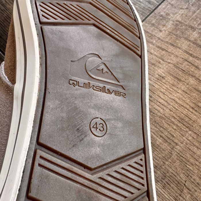Męskie tenisówki Quiksilver DAYTON-01 - Beżowe - 43