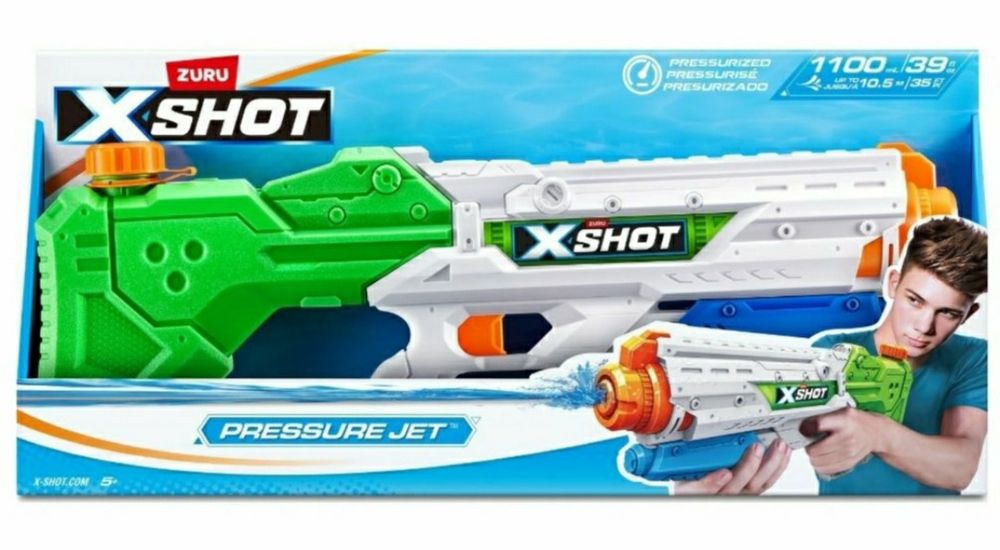 2szt X-shot Water Warfare Pressure Jet Water Blaster, 10.5m