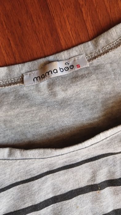 Футболка з принтом для вагітних