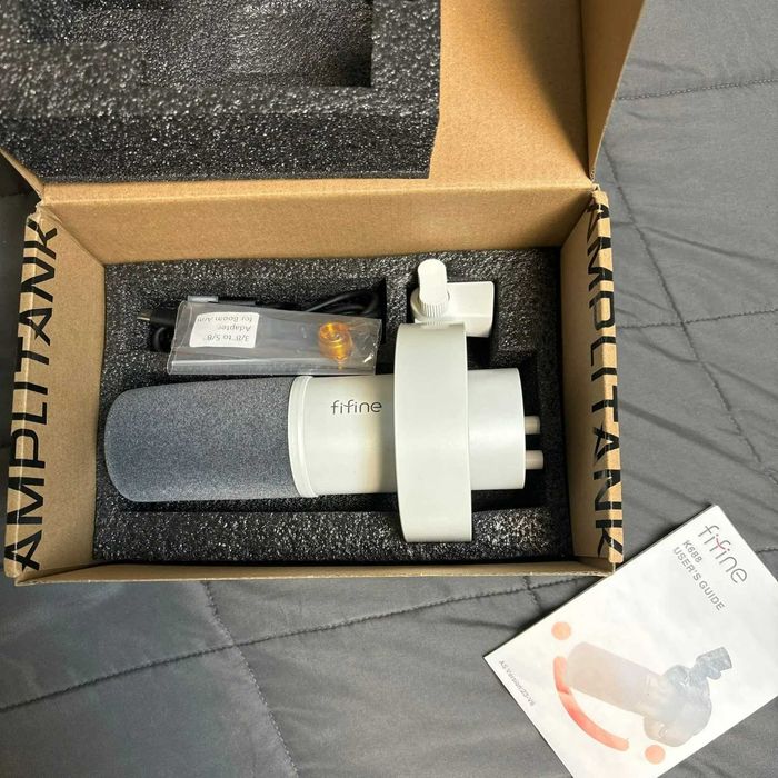 Микрофон FIFINE K688 мониторный тектор "динамический" аудио качество