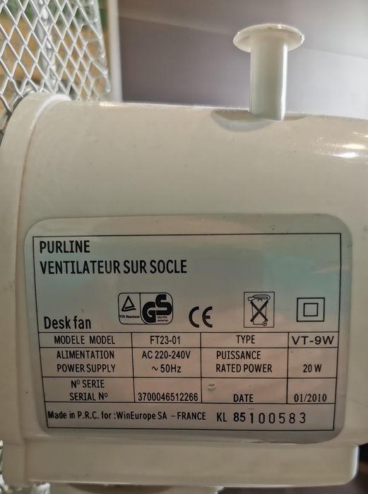 Wentylator elektryczny