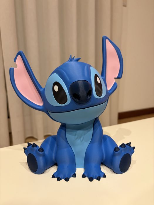 Stitch & Angel em impressão 3D