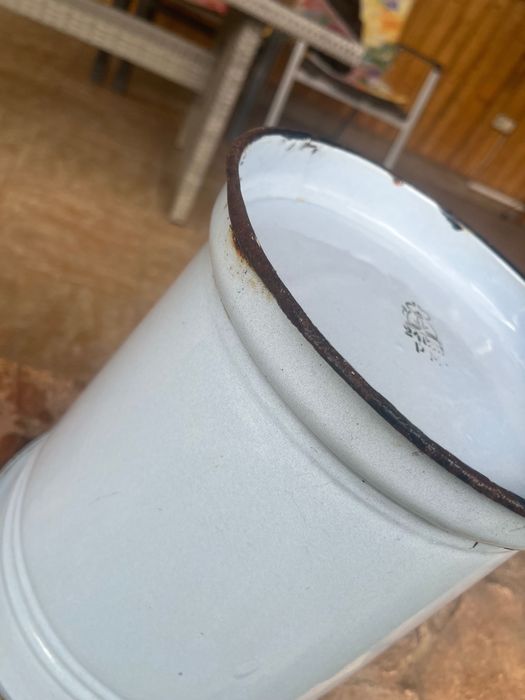 Emalerowzne wiaderko