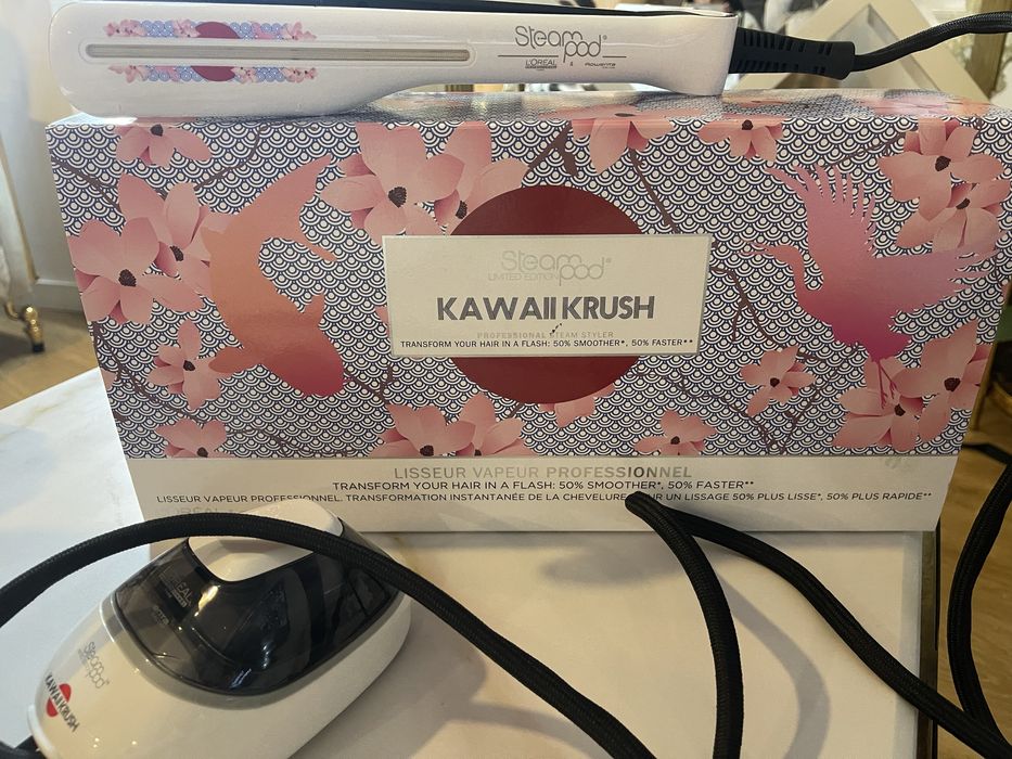 Este e um modelo a vapor L’oreal steampo kawaii krush (edição limitada