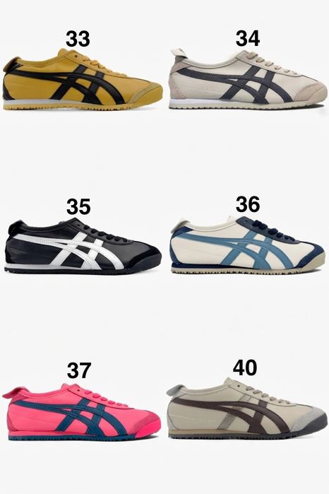 ВСІ КОЛЬОРИ‼️Кросівки жіночі Asics Onitsuka Tiger Tokuten Mexico TIGRUN
