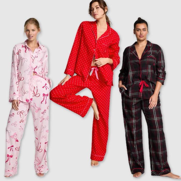 Фланелеві піжами Victoria's Secret. XS S M L