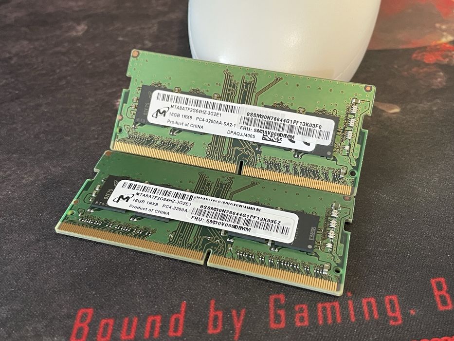 32GB DDR4 3200 SO-DIMM Micron оперативна памʼять для ноутбуків