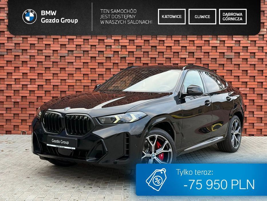 BMW X6 xDrive 30d | dostępny od ręki | Biała skóra | Gazda Group