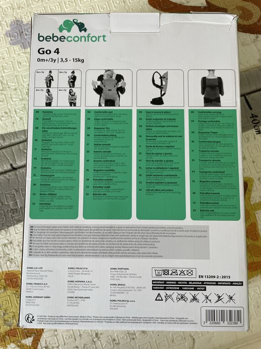 Marsúpio bébé confort go 4