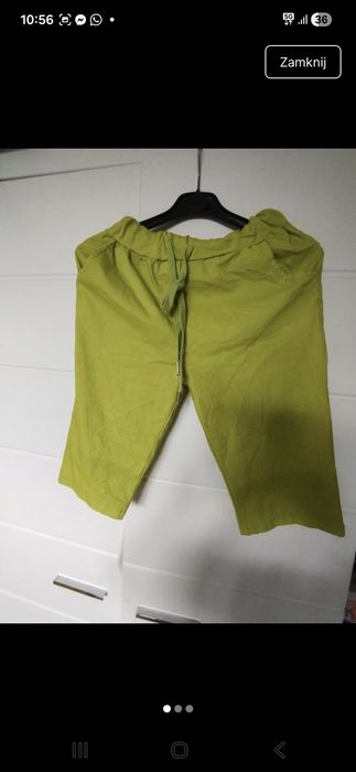 Spodnie plus size rozmiar uni do 44