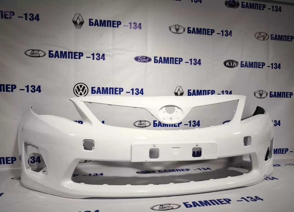Бампер Т E150 (2007–2013) — в цвет кузова / Перед - Зад